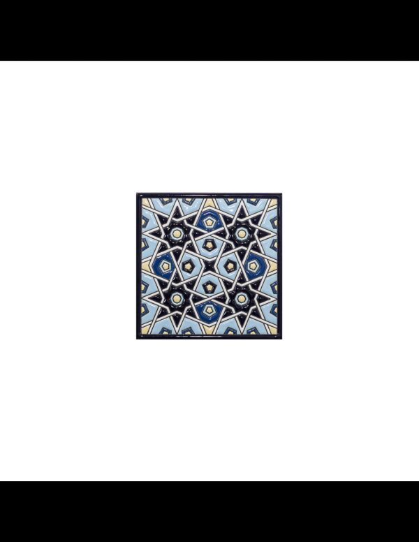 Azulejo cerámica española decorativa andaluza 15x15cms. 04152000