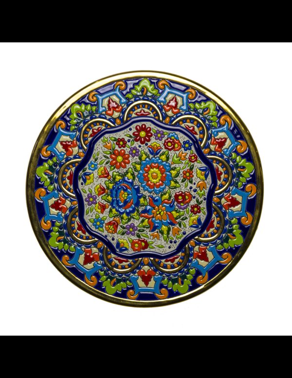 Plato cerámica española decorativa andaluza 32cms. 01320500