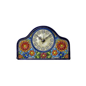 Reloj Sobremesa cerámica española decorativa andaluza 13 cms. 02130200