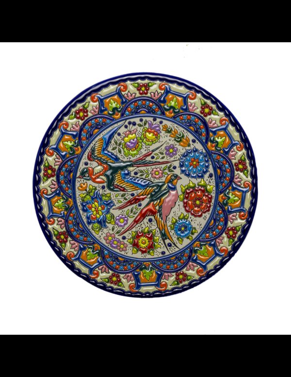 Plato cerámica española decorativa andaluza 28cms. 21280800