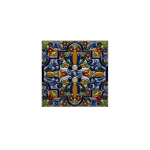 Azulejo cerámica española decorativa andaluza 15x15cms. 04151300