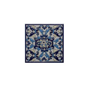 Azulejo cerámica española decorativa andaluza 15x15cms. 04151600