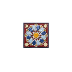 Azulejo cerámica española decorativa andaluza 15x15cms. 04151900